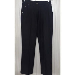 Ladies Woolrich Wool Blend Lined Gray Pant Size 10 Pockets 31" Long